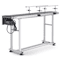 Heavy Duty Motorized PVC Belt Conveyor Double Guardrail 0