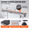Heavy Duty Motorized PVC Belt Conveyor Double Guardrail 2