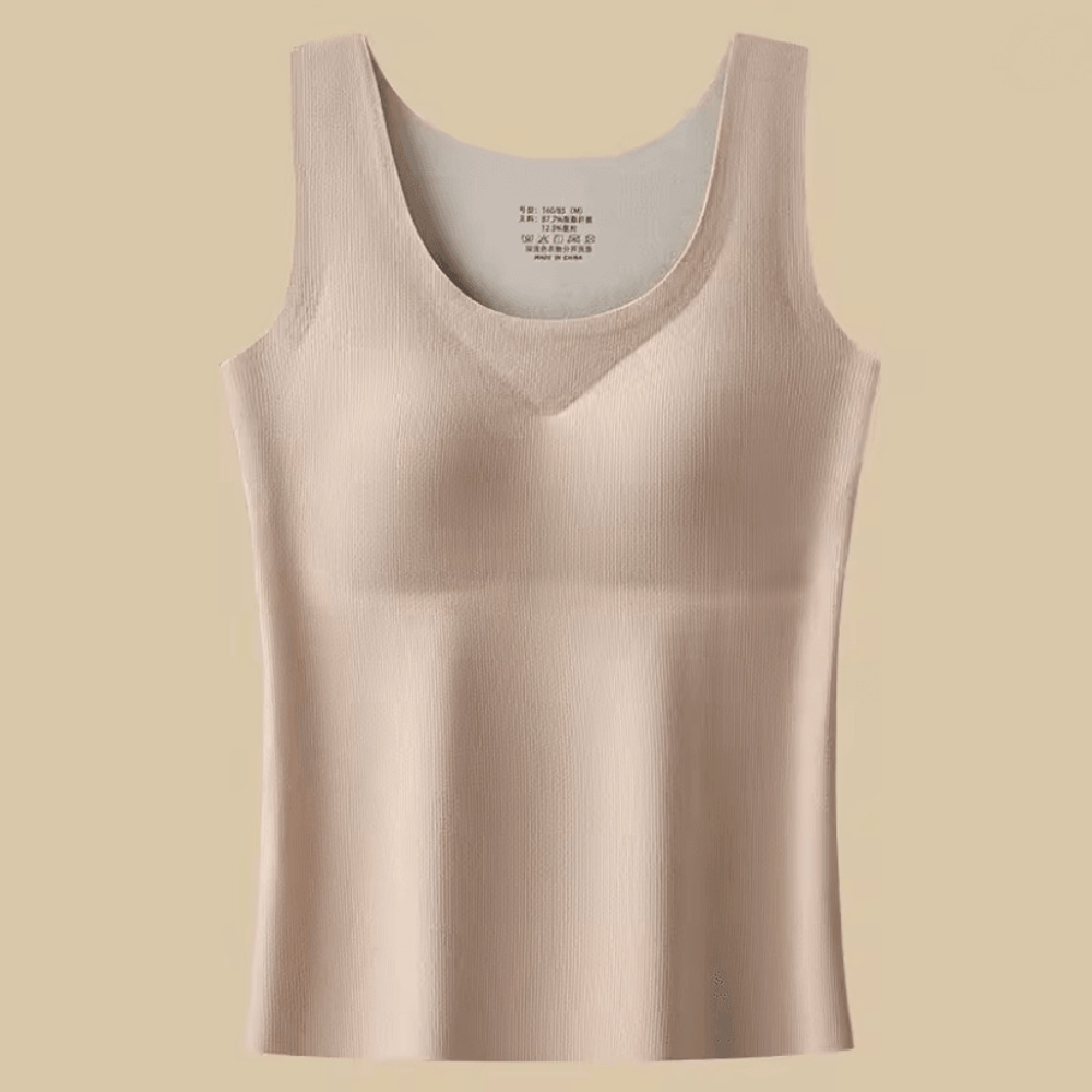 Velvet Thermal Tank With Builtin Chest Pad 9
