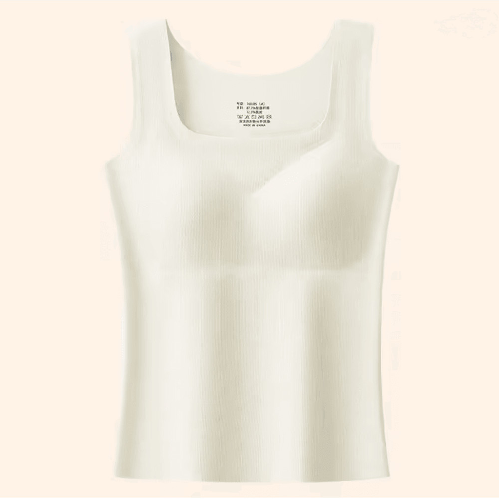 Velvet Thermal Tank With Builtin Chest Pad 3