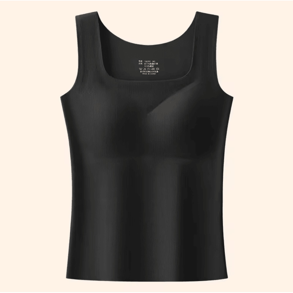 Velvet Thermal Tank With Builtin Chest Pad 4