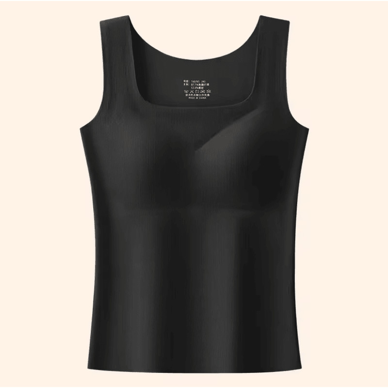 Velvet Thermal Tank With Builtin Chest Pad 4