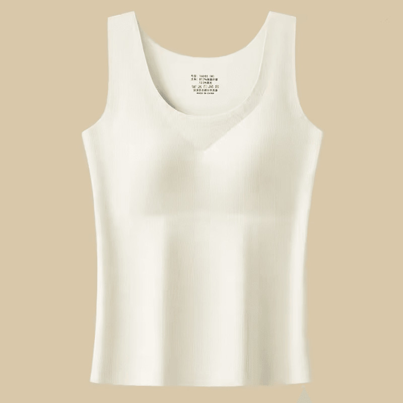 Velvet Thermal Tank With Builtin Chest Pad 7