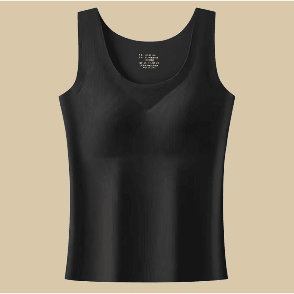 Velvet Thermal Tank With Builtin Chest Pad 8