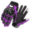 Breathable Mesh Full Finger Motorcycle Gloves With Touchscreen And Knuckle Protection 9