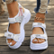 Thick Sole Height Enhancing Non Slip Sandals For Women Comfortable Beach And Sport 0