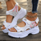 Thick Sole Height Enhancing Non Slip Sandals For Women Comfortable Beach And Sport 1
