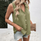 Everyday Chiffon Vest Blouse Lightweight Korean Tank Top 0