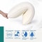 Everyday Natural Latex Orthopedic Pillow For Neck Relief 4