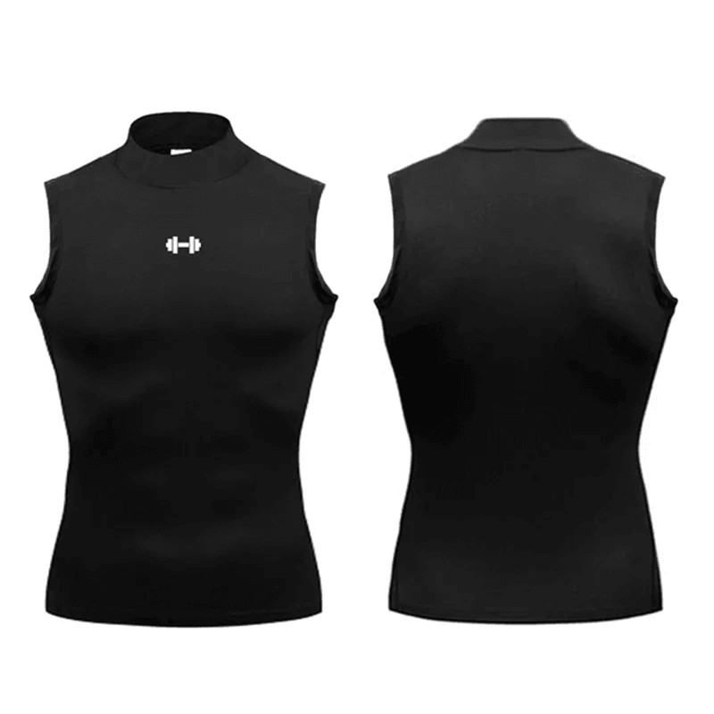 Mens Quick Dry Compression Workout Vest 1
