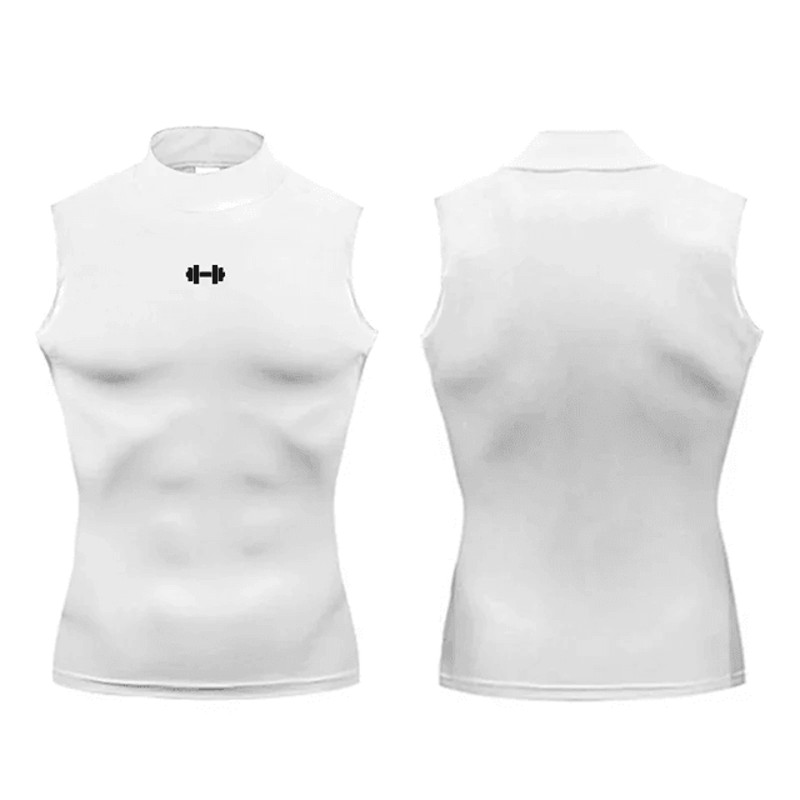 Mens Quick Dry Compression Workout Vest 2