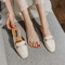 Elegant Comfort Womens Flat Slide Mules 2
