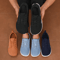 Mens Wide Toe Barefoot Canvas Sneakers 0