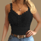 Lace Strap V Neck Crop Top For Women Trendy Y2K Streetwear Tank 1