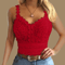 Lace Strap V Neck Crop Top For Women Trendy Y2K Streetwear Tank 2