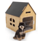 CozyWood Indoor Dog House Wooden Pet Bed For Small Dogs And Cats 1