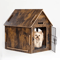 CozyWood Indoor Dog House Wooden Pet Bed For Small Dogs And Cats 2