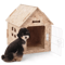 CozyWood Indoor Dog House Wooden Pet Bed For Small Dogs And Cats 7