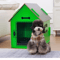 CozyWood Indoor Dog House Wooden Pet Bed For Small Dogs And Cats 8