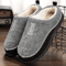 CozyThread Fuzzy Memory Foam House Slippers For Men 3