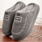 CozyFit Plus Size Memory Foam Mens House Slippers 4