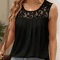 BreezyCurve Plus Size Sleeveless Ruffle Crop Top 1