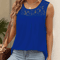 BreezyCurve Plus Size Sleeveless Ruffle Crop Top 2
