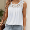 BreezyCurve Plus Size Sleeveless Ruffle Crop Top 3