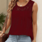 BreezyCurve Plus Size Sleeveless Ruffle Crop Top 4
