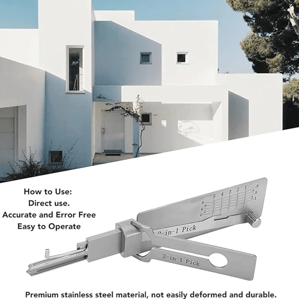 Stainless Steel O Ring Pick And Hook Tool Set 4