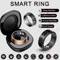 Smart Fit Call Alert Health Monitoring Ring 0