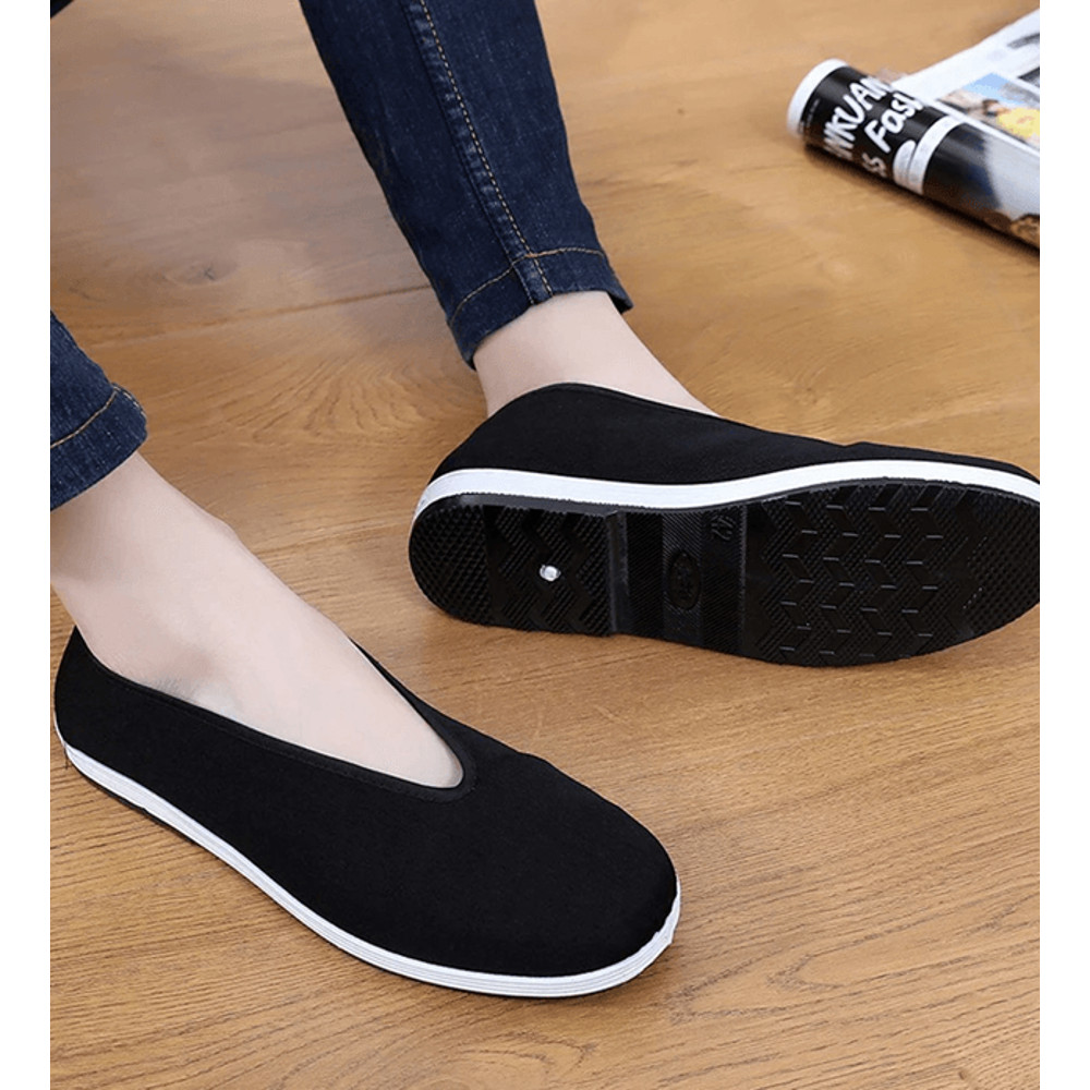 Heritage Tai Chi Cotton Martial Arts Sneakers Breathable Kung Fu Cloth Shoes 2