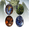 Mystic Dragon Egg Resin Statue Transparent Crystal Fantasy Ornament 0