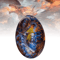 Mystic Dragon Egg Resin Statue Transparent Crystal Fantasy Ornament 3