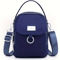 UrbanEase 3Layer Oxford Mini Shoulder Bag Lightweight Crossbody 6