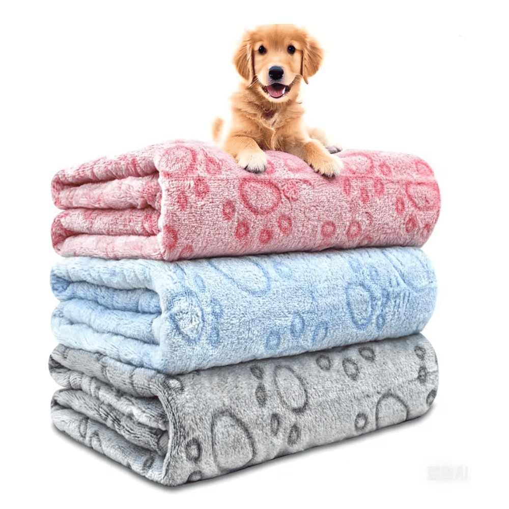 PawHaven Ultra Soft Dog Blanket Cozy Washable Pet Throw For Indoor And Outdoor Comfort 0