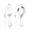 TrailMate Mini Portable Spoon And Fork Set Stainless Steel Outdoor Cutlery 7
