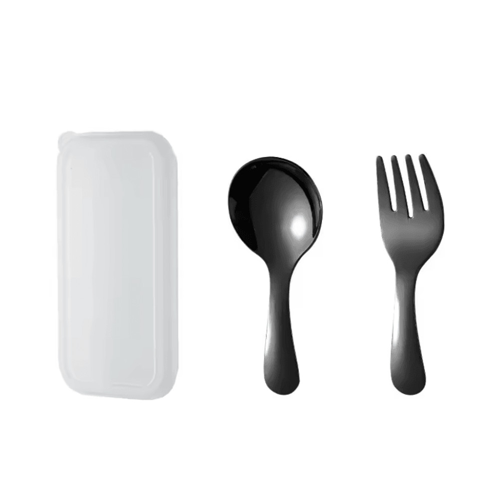 TrailMate Mini Portable Spoon And Fork Set Stainless Steel Outdoor Cutlery 3