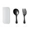TrailMate Mini Portable Spoon And Fork Set Stainless Steel Outdoor Cutlery 3