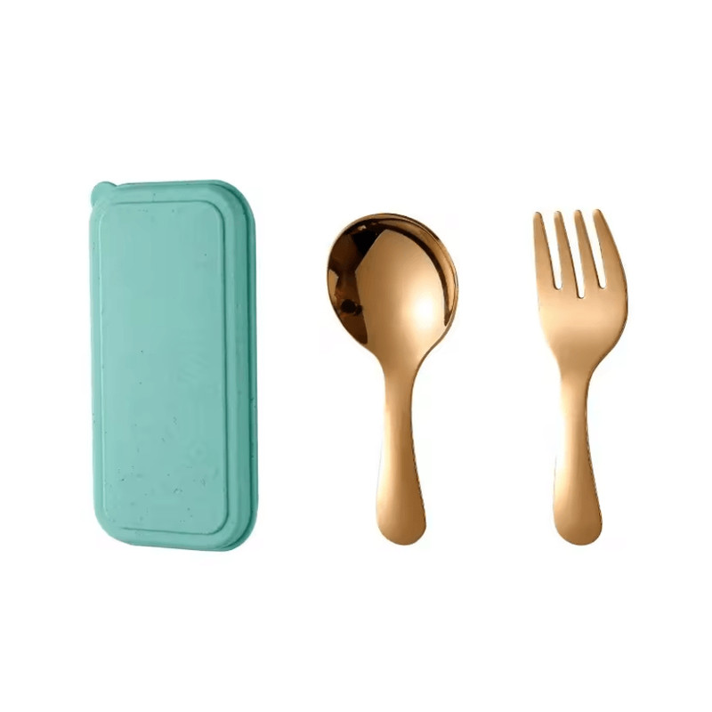 TrailMate Mini Portable Spoon And Fork Set Stainless Steel Outdoor Cutlery 5