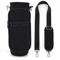 HydraGo Portable Water Bottle Carrier Bag Neoprene Sports Bottle Holder With Strap And Phone Pocket 3