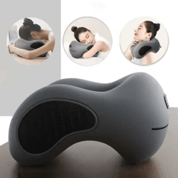 cloudrest u-shaped memory foam travel pillow slow rebound neck support for comfort and health