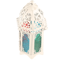Moroccan Glow Hanging Glass Candle Lantern 6