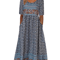 Summer Breeze Bohemian Maxi Dress With Short Sleeves 1