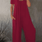 EasyFlow Plus Size Womens Summer Jumpsuit With Pockets 8