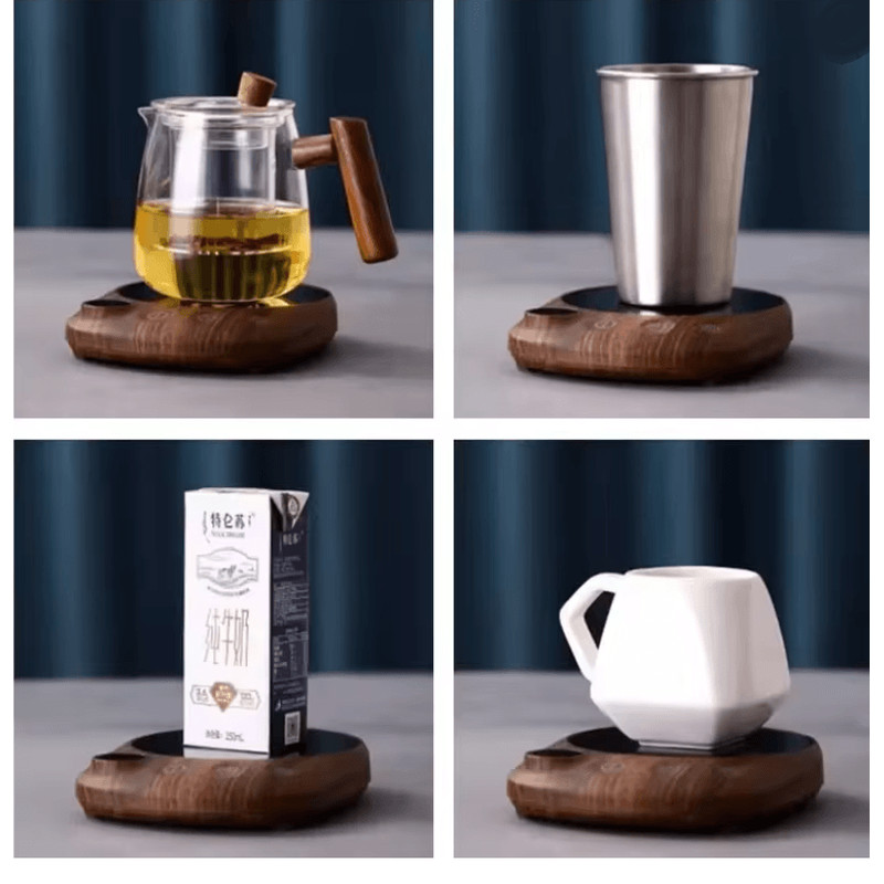 WarmBrew Electric Mug Warmer With Adjustable Temperature And Auto Shut Off 1