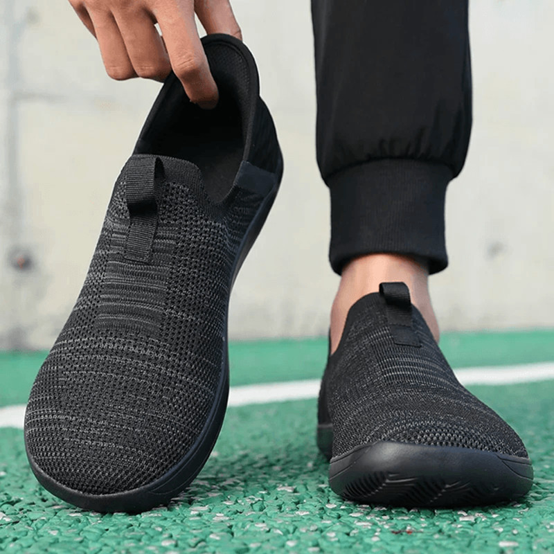 Mens Lightweight Wide Toe Running Shoes Comfortable Anti Slip Walking Sneakers 3