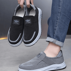 mens casual flat shoes comfortable fashion everyday wear sneakers