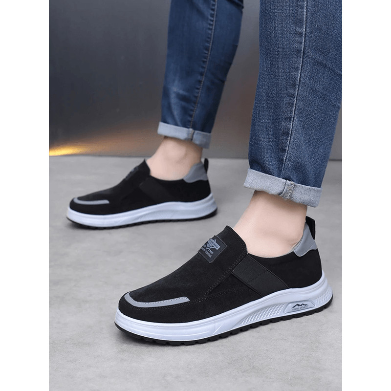 Mens Casual Flat Shoes Comfortable Fashion Everyday Wear Sneakers 1