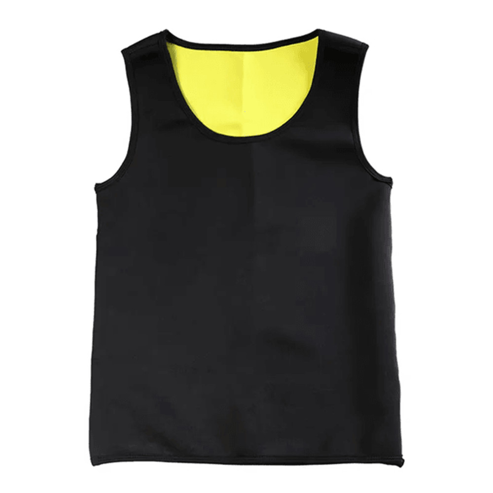 Mens Sauna Training Shirt Slimming Weight Loss Workout Vest 3